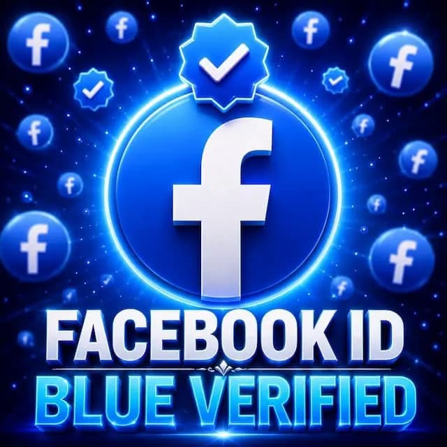 Facebook ID Blue Verified ( Blue Badge)